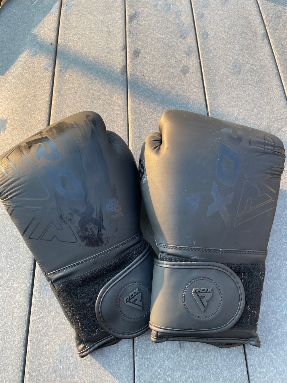 Men's Black RDX Black Boxing Gloves